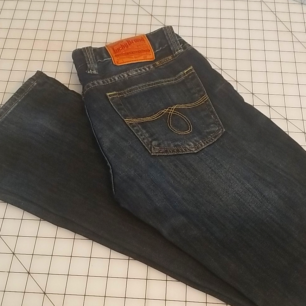 Lucky Jeans Denim size 27 4 Long Bootcut lowrise